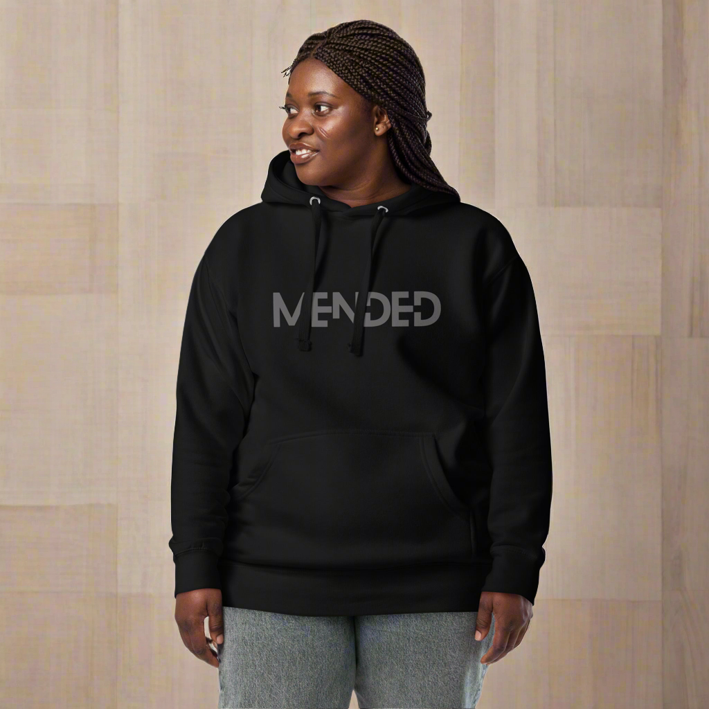 Mended (Word) Unisex Hoodie